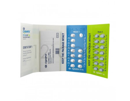 CHAMPIX 0.5mg./1mg. 14 tablets